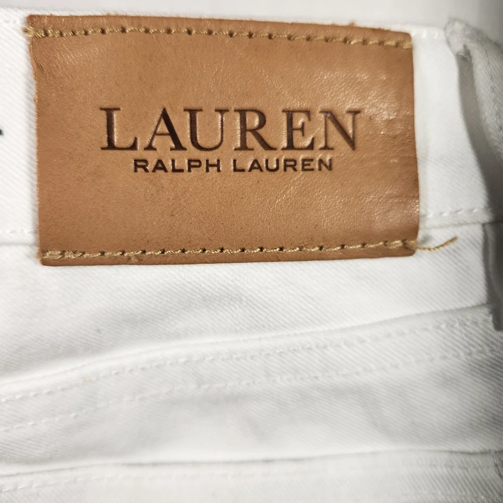 NWOT Women's Lauren Ralph Lauren Modern Straight Curvy Fit Jeans - Picture 4 of 7